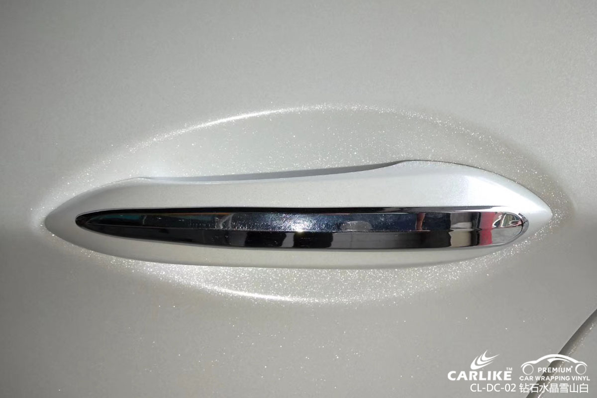 CARLIKE卡莱克™CL-DC-02宝马钻石水晶雪山白车身改色膜