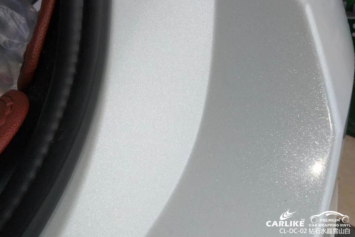 CARLIKE卡莱克™CL-DC-02宝马钻石水晶雪山白车身改色膜