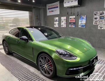 CARLIKE卡莱克™CL-GE-31保时捷超亮金属曼巴绿汽车改色膜