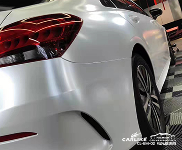 CARLIKE卡莱克™CL-EM-02奔驰金属电光珍珠白汽车贴膜
