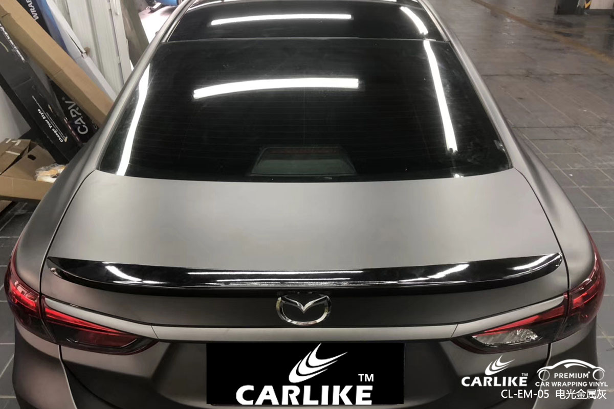 CARLIKE卡莱克™CL-EM-05马自达金属电光金属灰车身改色膜