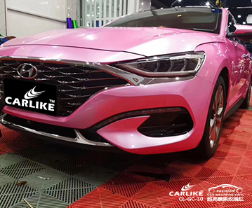 CARLIKE卡莱克™CL-GC-10现代超亮糖果玫瑰红车身改色