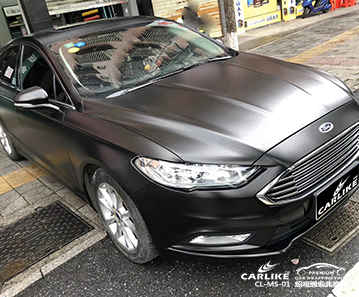 CARLIKE卡莱克™CL-MS-01福特超哑绸缎典雅黑车身改色