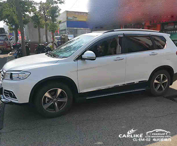 CARLIKE卡莱克™CL-EM-02哈佛电光珍珠白全车贴膜