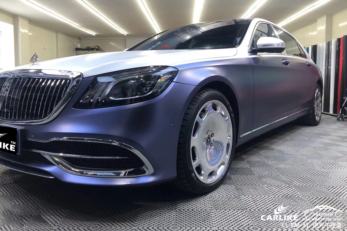 CARLIKE卡莱克™CL-EM-31奔驰电光午夜蓝汽车贴膜