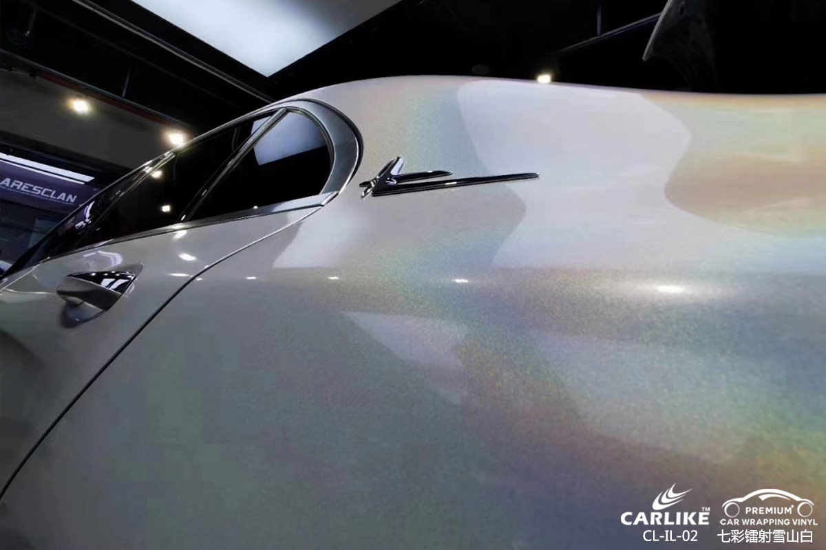 CARLIKE卡莱克™CL-IL-01宝马七彩镭射锦绣灰全车改色