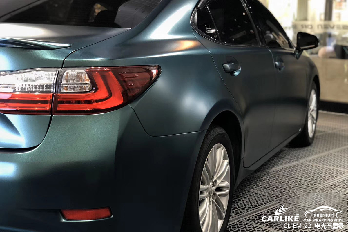 CARLIKE卡莱克™CL-EM-22雷克萨斯电光石墨绿车身贴膜