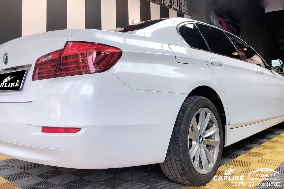 CARLIKE卡莱克™CL-PW-02宝马光面珍珠白全车贴膜