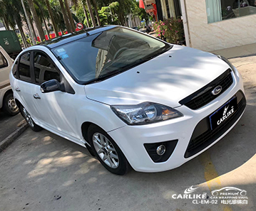 CARLIKE卡莱克™CL-EM-02福特电光珍珠白车身贴膜