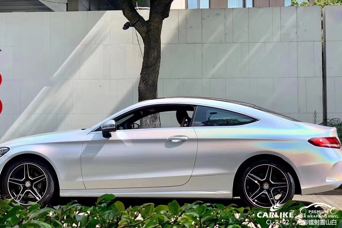 CARLIKE卡莱克™CL-EM-01凯迪拉克电光绸缎黑车身贴膜