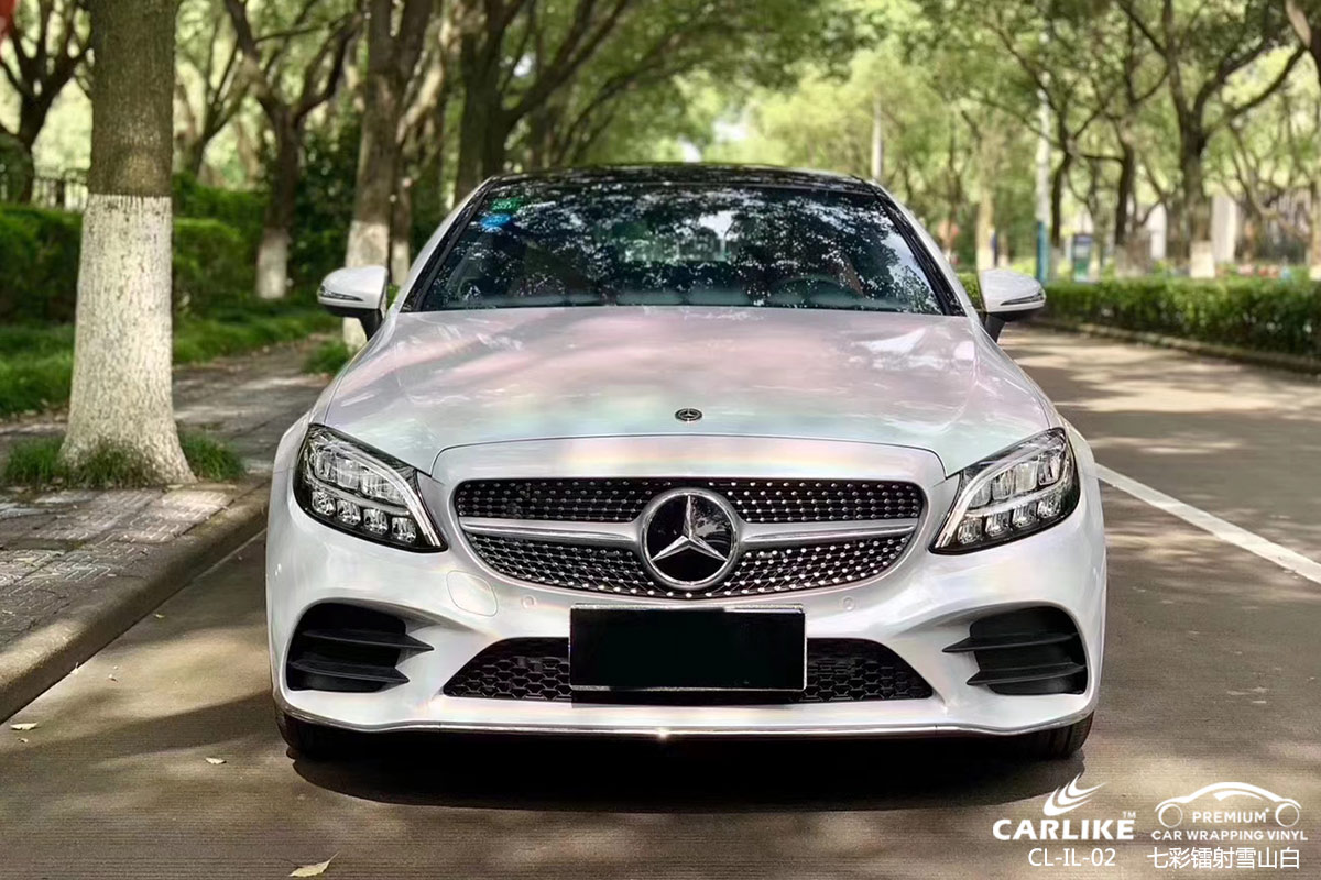 CARLIKE卡莱克™CL-EM-01凯迪拉克电光绸缎黑车身贴膜
