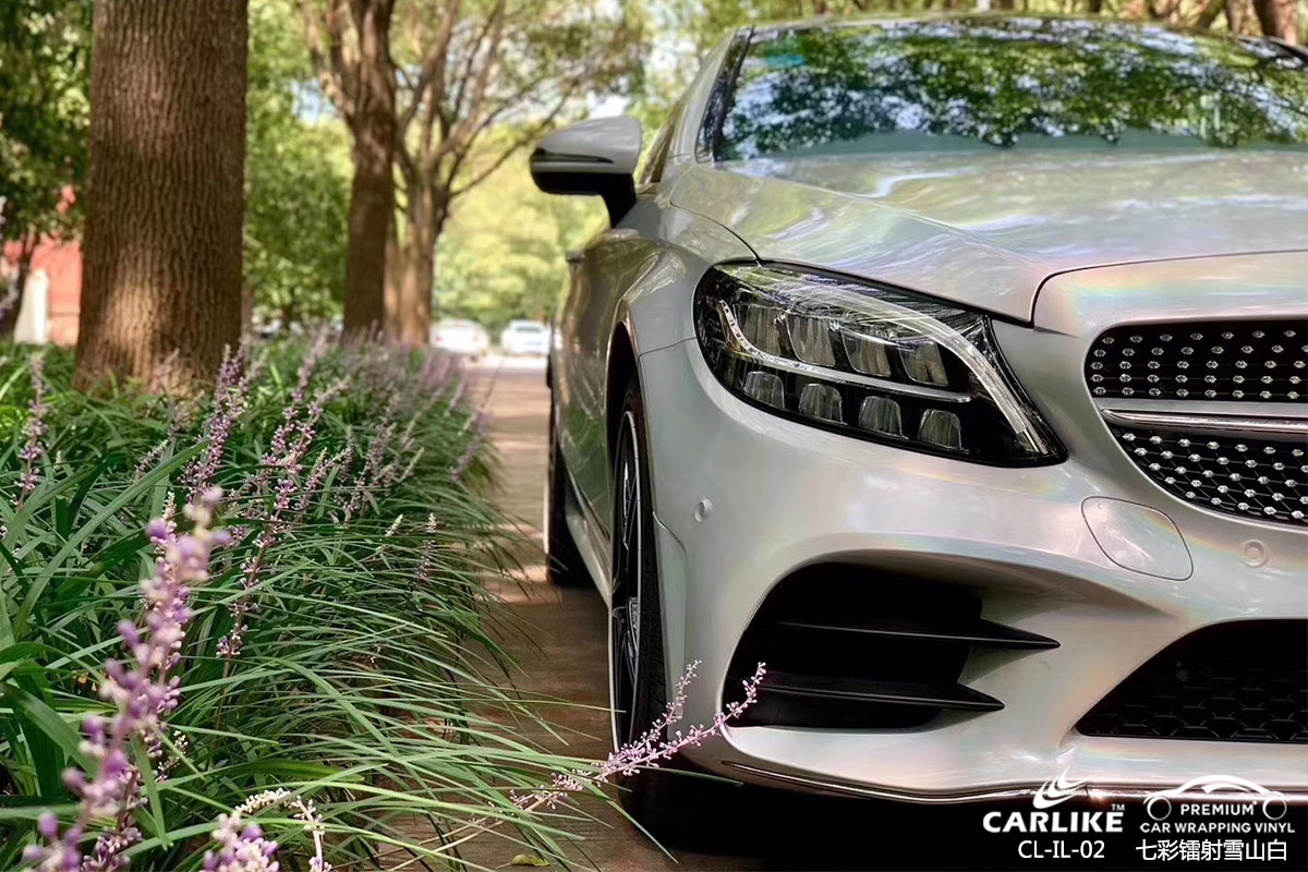 CARLIKE卡莱克™CL-EM-01凯迪拉克电光绸缎黑车身贴膜