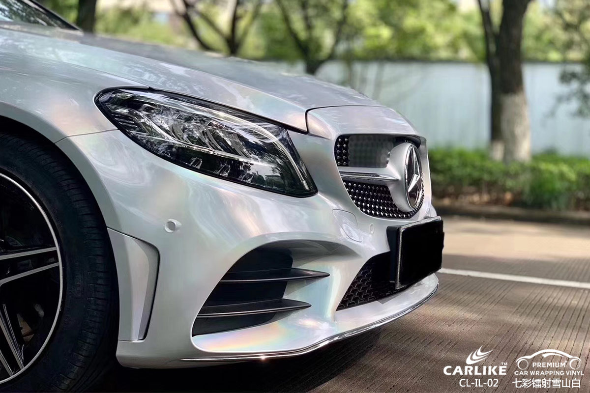 CARLIKE卡莱克™CL-EM-01凯迪拉克电光绸缎黑车身贴膜