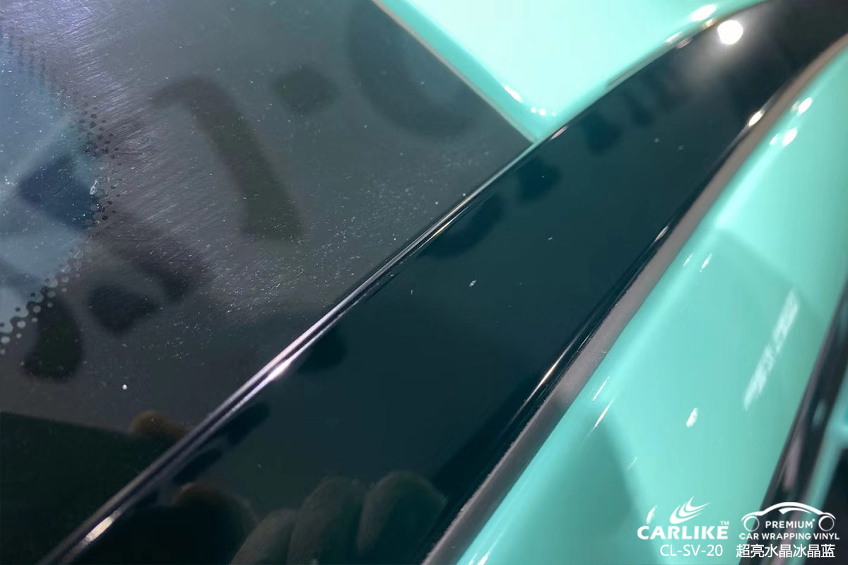 CARLIKE卡莱克™CL-SV-20奔驰超亮水晶冰晶蓝车身贴膜