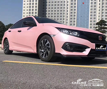 CARLIKE卡莱克™CL-EM-33本田电光樱花粉汽车贴膜