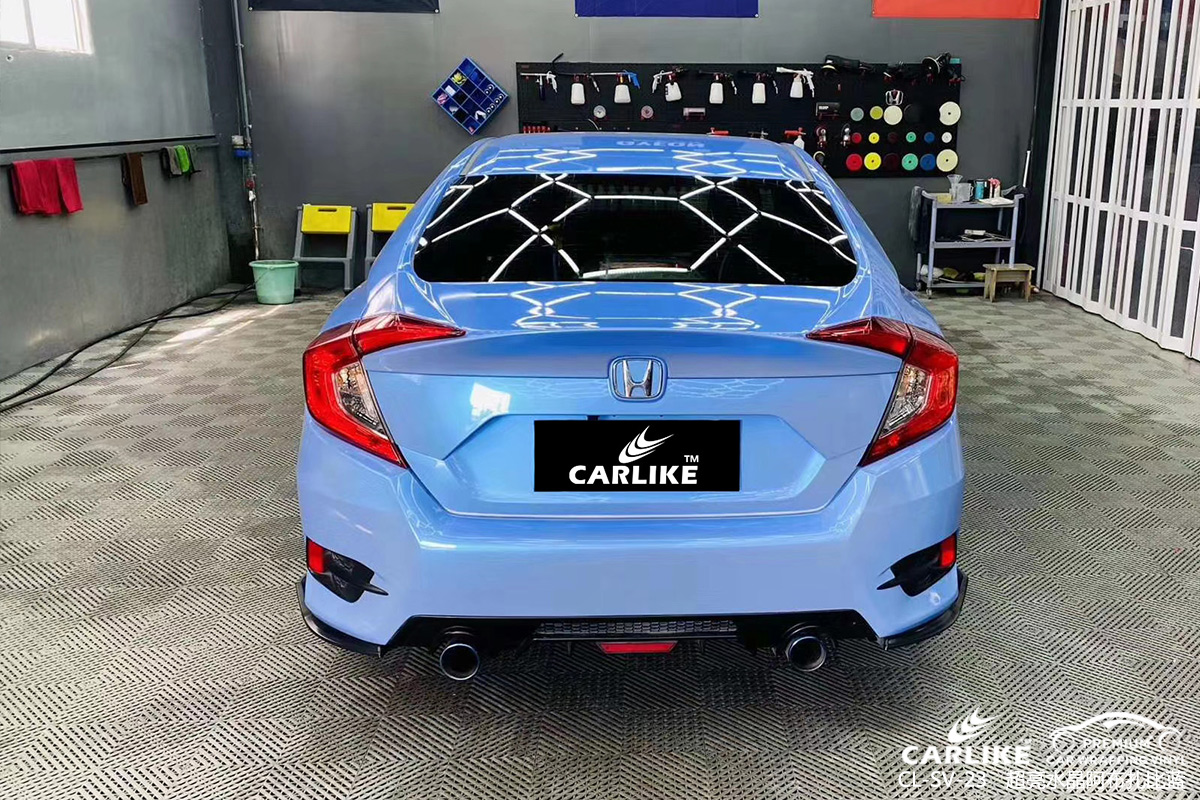 CARLIKE卡莱克™CL-SV-23本田超亮水晶阿布扎比蓝汽车改色