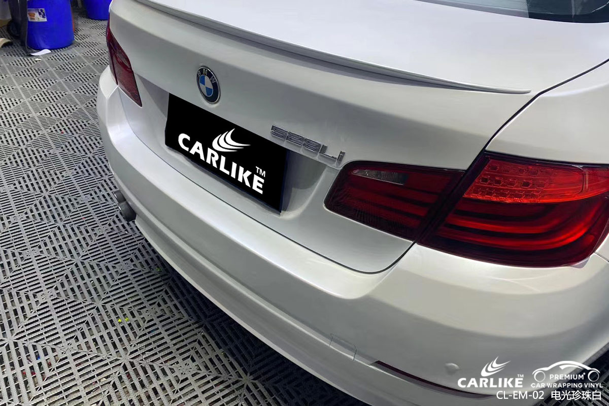 CARLIKE卡莱克™CL-EM-02宝马电光珍珠白汽车贴膜