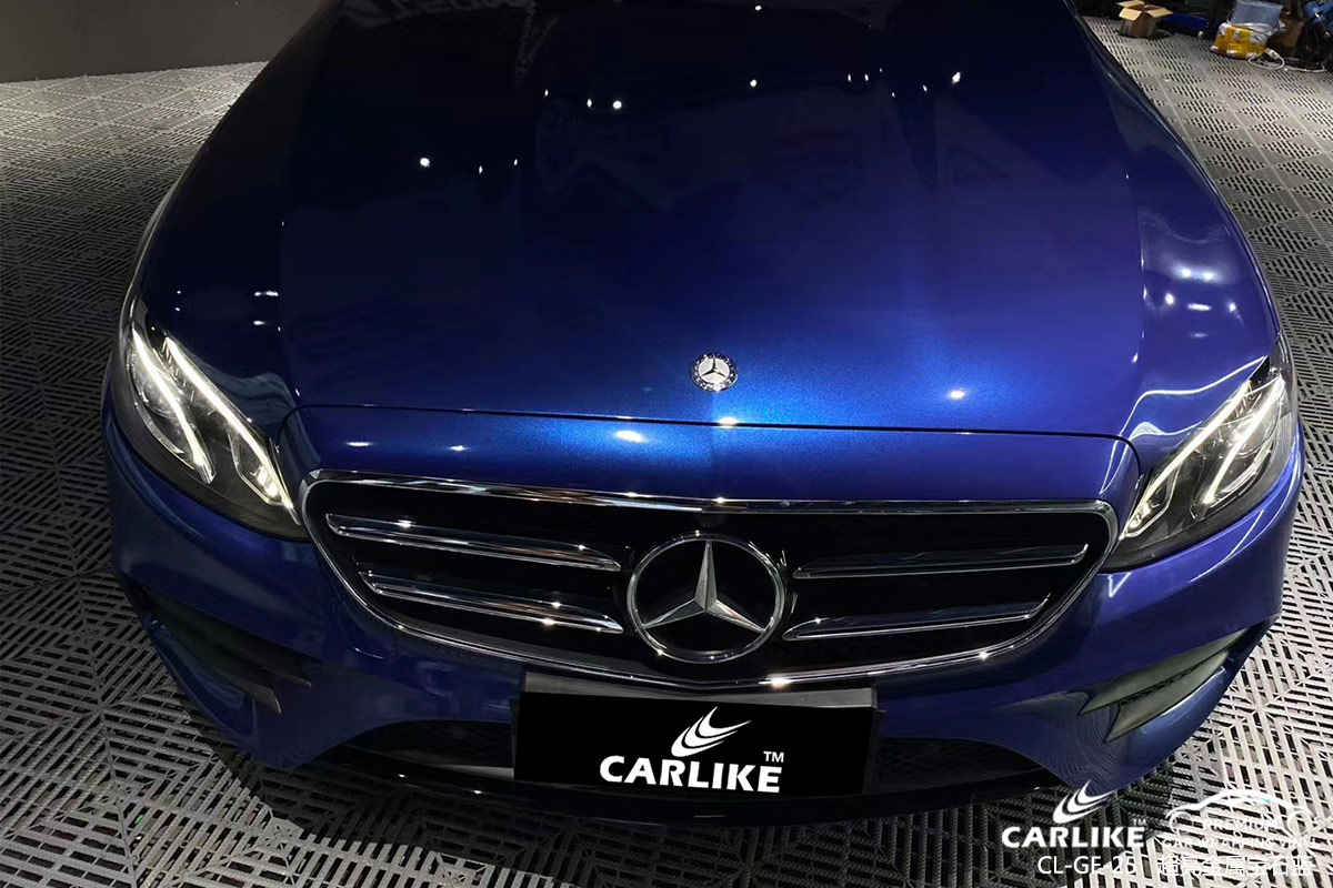 CARLIKE卡莱克™CL-GE-25奔驰超亮金属宝石蓝汽车贴膜