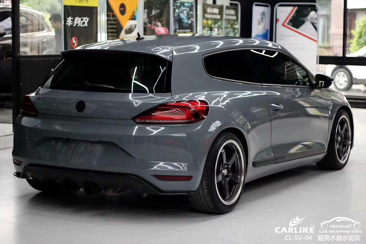 CARLIKE卡莱克™CL-SV-04大众超亮水晶水泥灰汽车贴膜