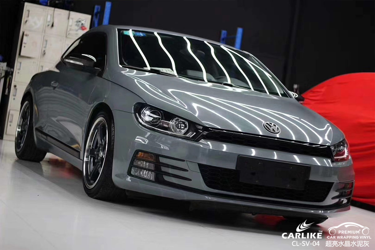 CARLIKE卡莱克™CL-SV-04大众超亮水晶水泥灰汽车贴膜