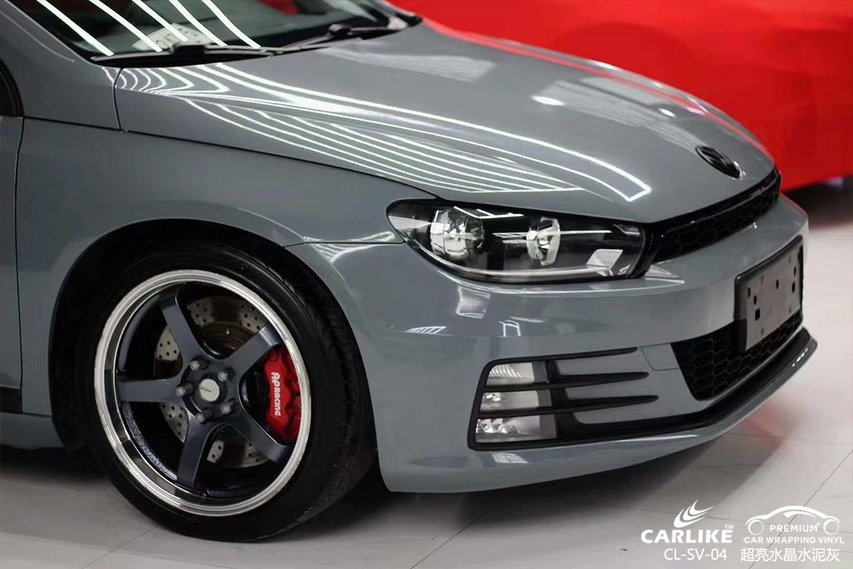 CARLIKE卡莱克™CL-SV-04大众超亮水晶水泥灰汽车贴膜