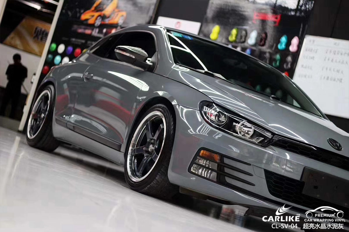CARLIKE卡莱克™CL-SV-04大众超亮水晶水泥灰汽车贴膜