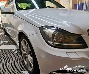 CARLIKE卡莱克™CL-PW-02奔驰光面珍珠白汽车贴膜