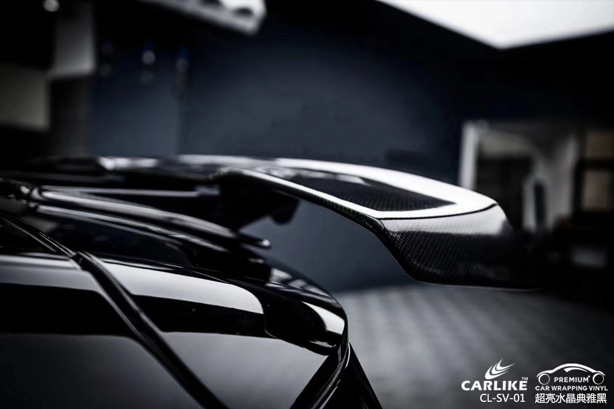 CARLIKE卡莱克™CL-SV-01奔驰超亮水晶典雅黑汽车贴膜