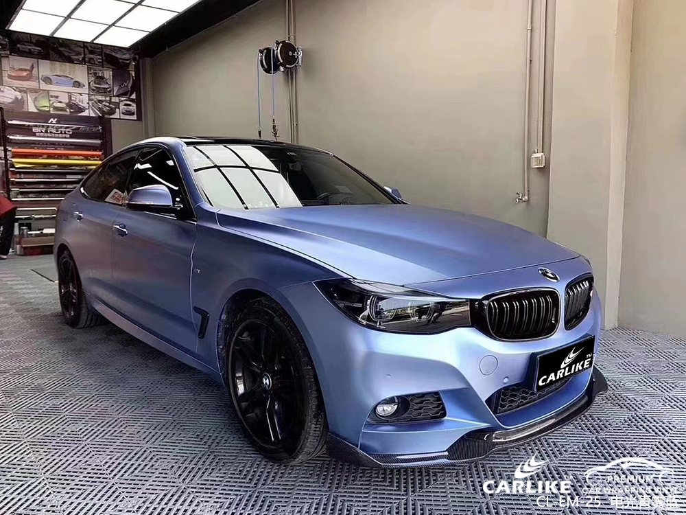 CARLIKE卡莱克™CL-EM-25宝马电光青雾蓝车身改色