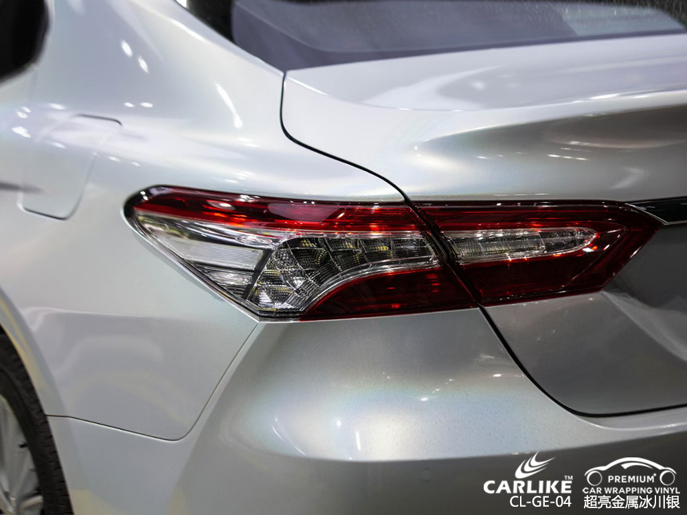 CARLIKE卡莱克™CL-GE-04丰田超亮金属冰川银车身贴膜