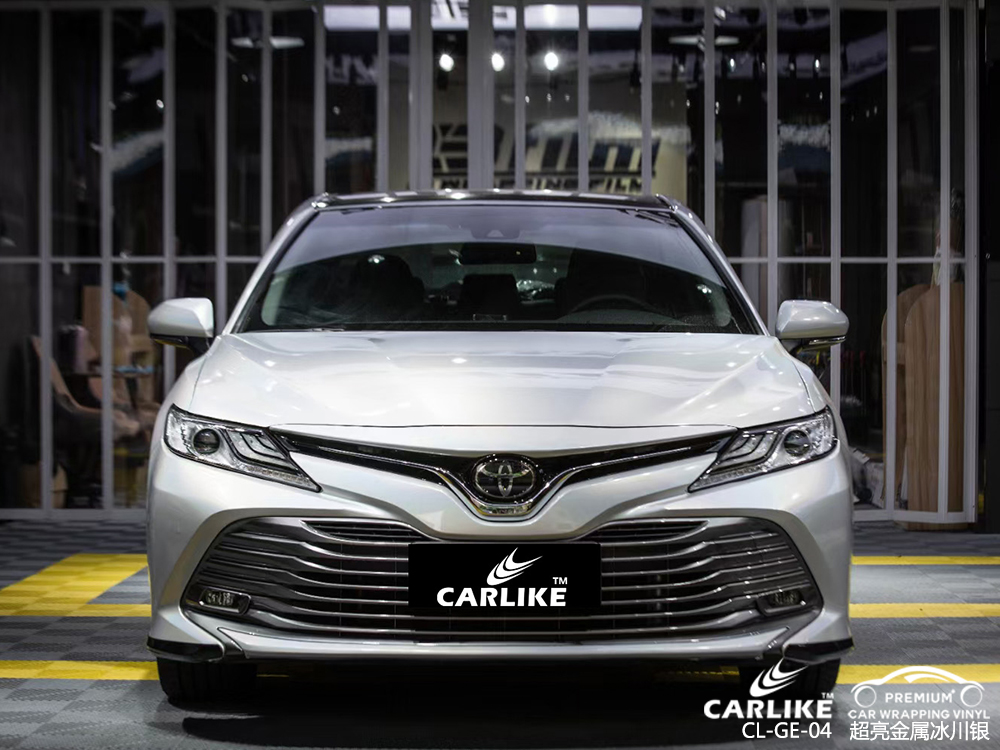 CARLIKE卡莱克™CL-GE-04丰田超亮金属冰川银车身贴膜