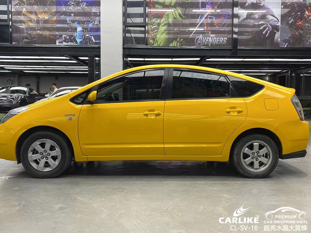 CARLIKE卡莱克™CL-GE-34保时捷超亮金属冰莓粉整车改色