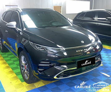 CARLIKE卡莱克™CL-SG-01腾势超亮黑全车贴膜效果图