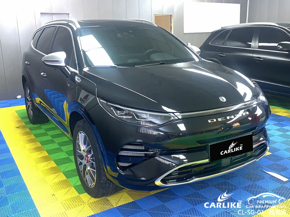 CARLIKE卡莱克™CL-SG-01腾势超亮黑全车贴膜效果图