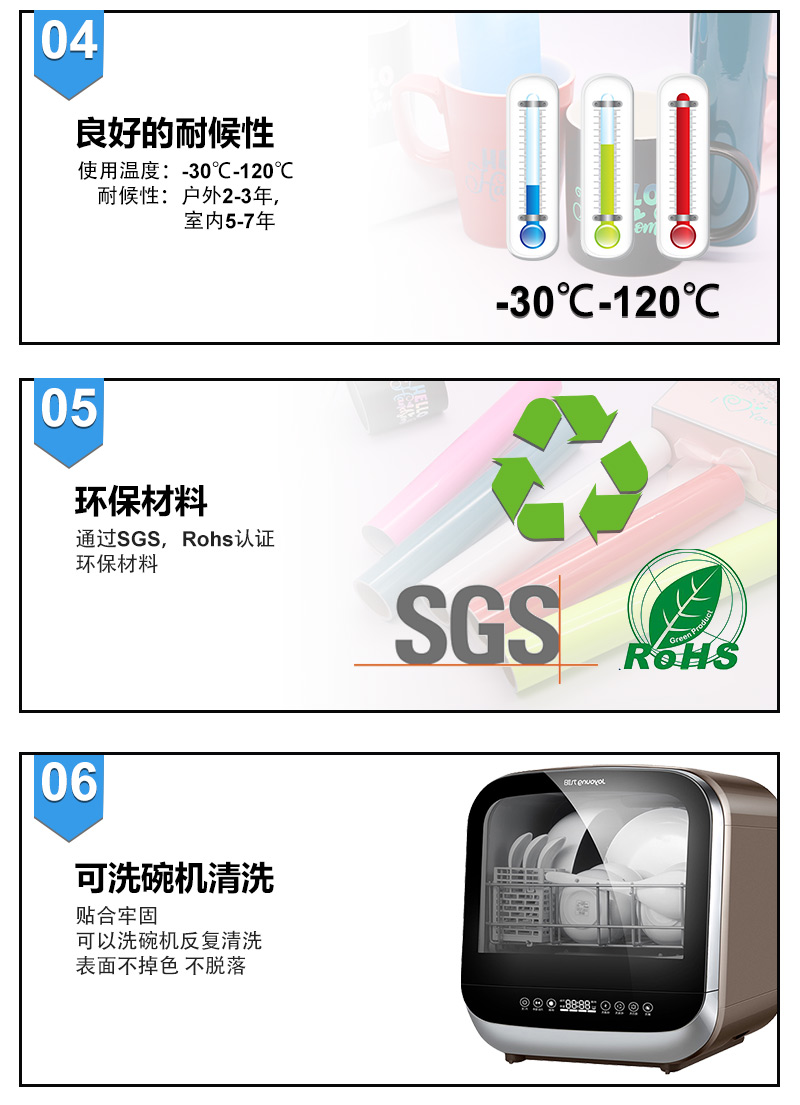 欣浪BA-WB温变刻字纸炫彩变色不干胶即时贴