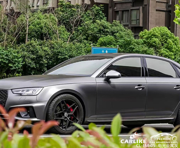 CARLIKE卡莱克™CL-EM-05奥迪电光金属灰车身贴膜效果图