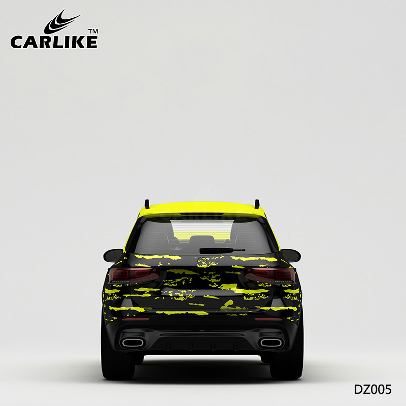 CARLIKE卡莱克™CL-DZ-005奥迪黄黑点缀车身改色