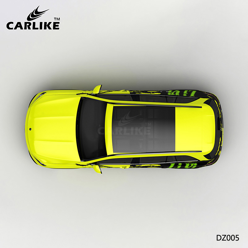 CARLIKE卡莱克™CL-DZ-005奥迪黄黑点缀车身改色
