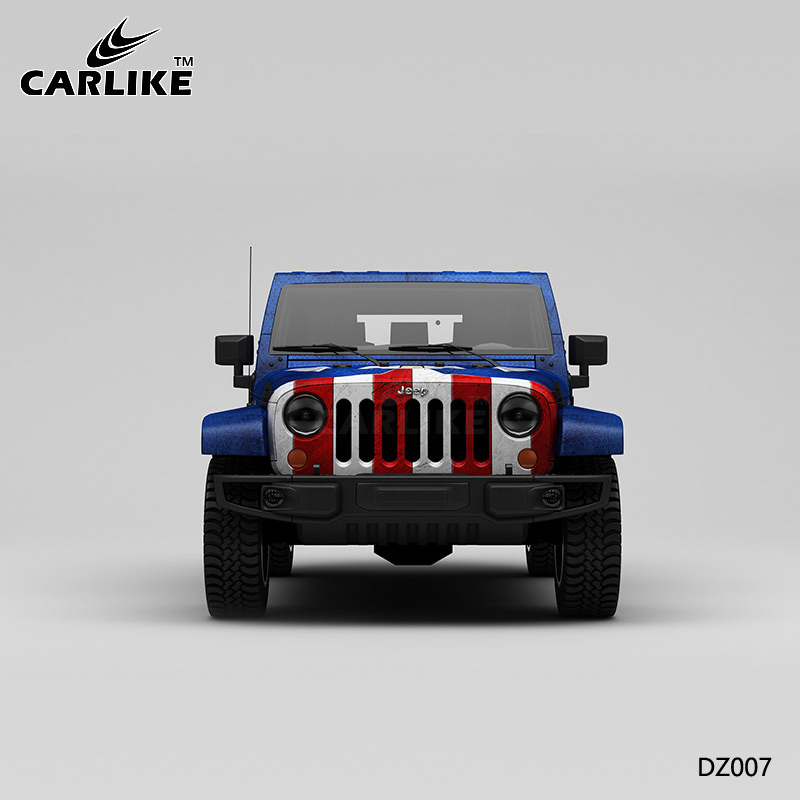 CARLIKE卡莱克™CL-DZ-007吉普美国队长车身贴膜