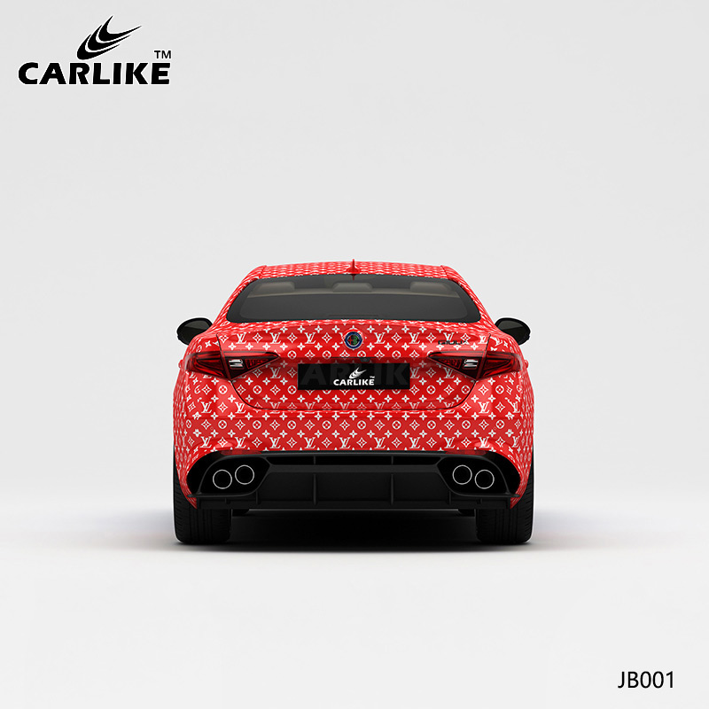 CARLIKE卡莱克™CL-JB-001阿尔法蓝红双色渐变整车改色