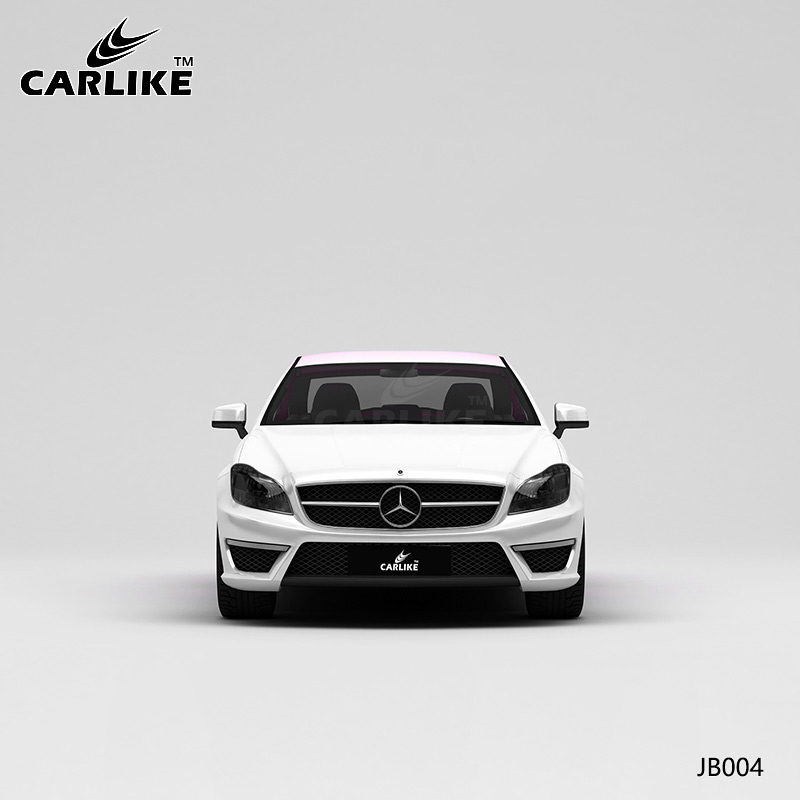 CARLIKE卡莱克™CL-JB-004奔驰白变玫红全车改色