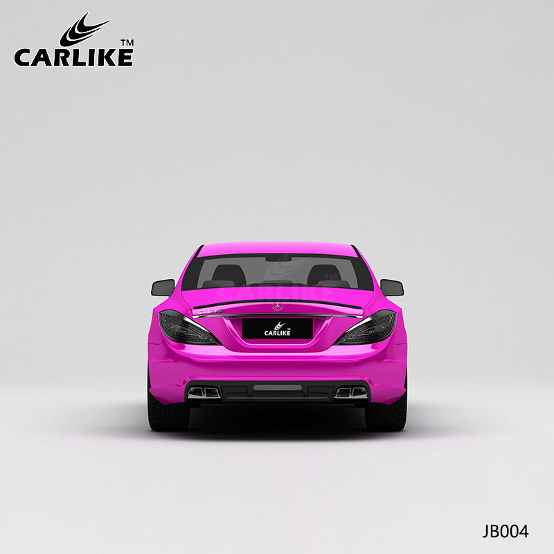 CARLIKE卡莱克™CL-JB-004奔驰白变玫红全车改色