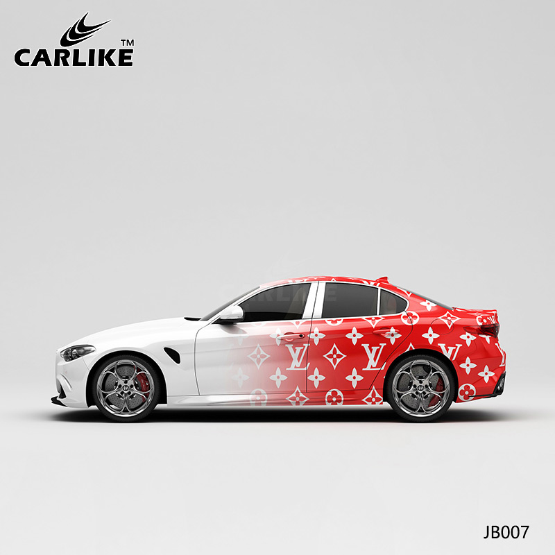 CARLIKE卡莱克™CL-JB-007阿尔法白红LV渐变整车改色
