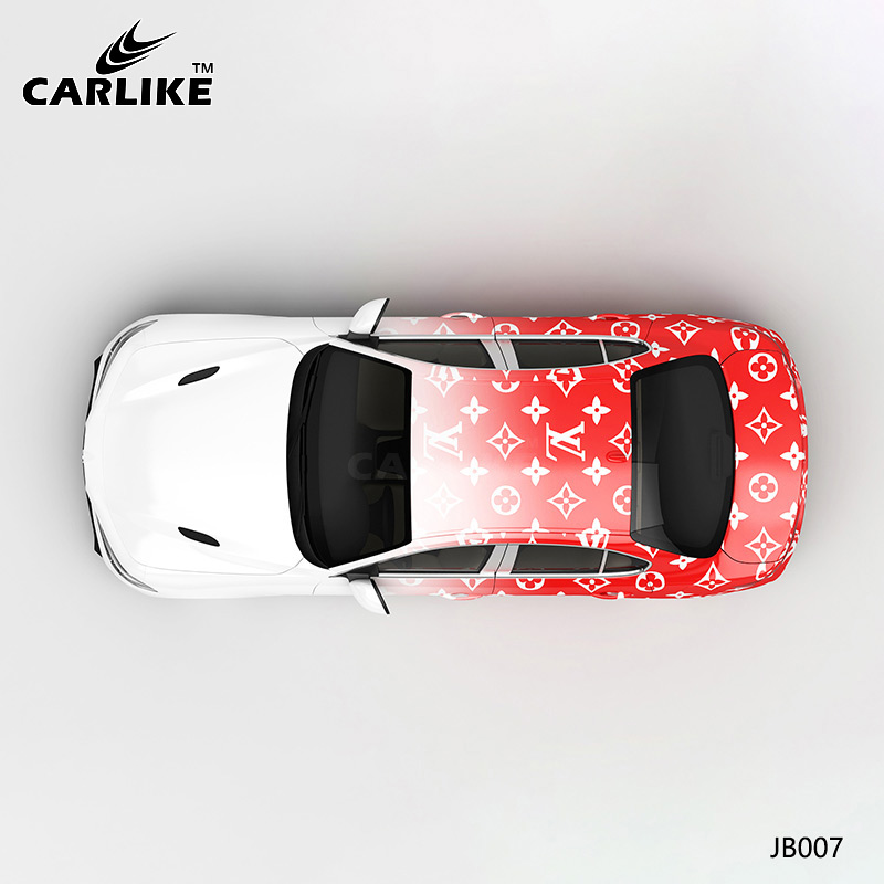 CARLIKE卡莱克™CL-JB-007阿尔法白红LV渐变整车改色