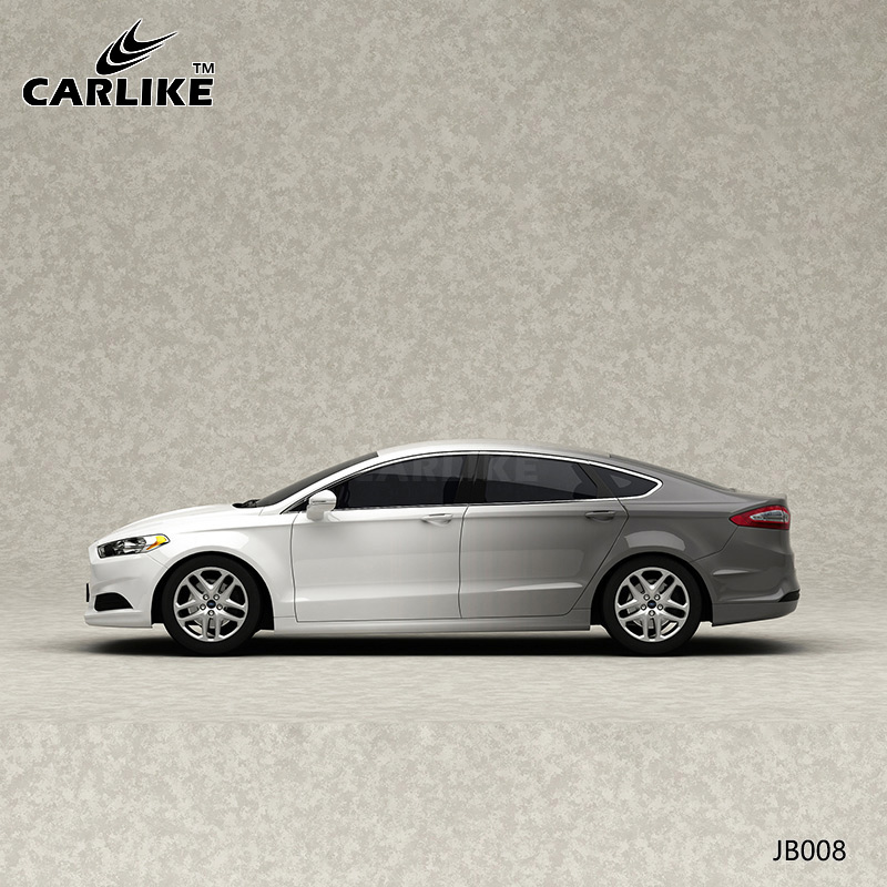 CARLIKE卡莱克™CL-JB-008福特蒙迪欧白灰渐变车身改色