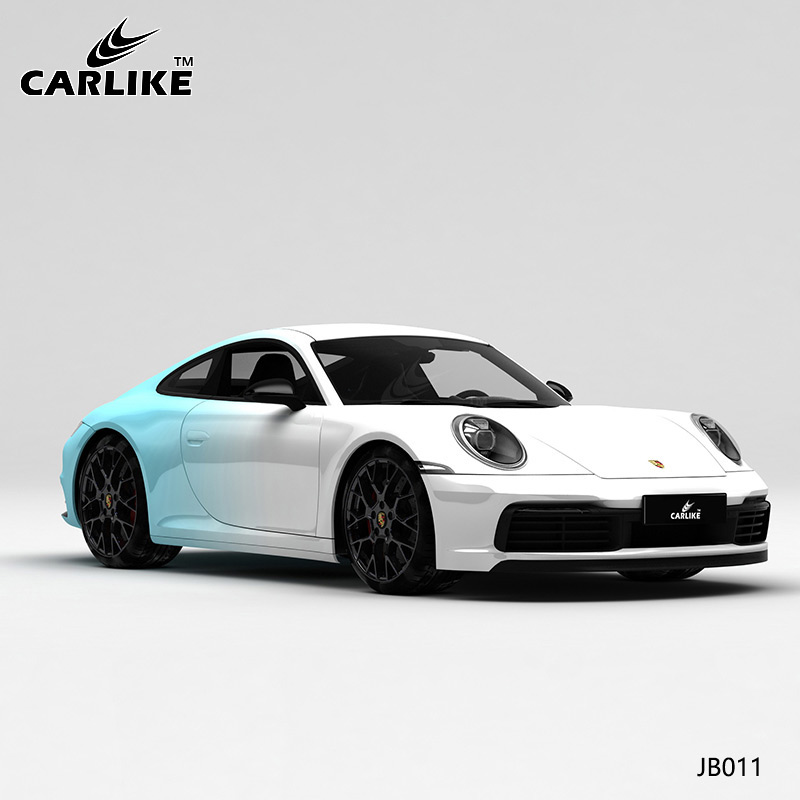 CARLIKE卡莱克™CL-JB-011保时捷白蓝渐变全车改色