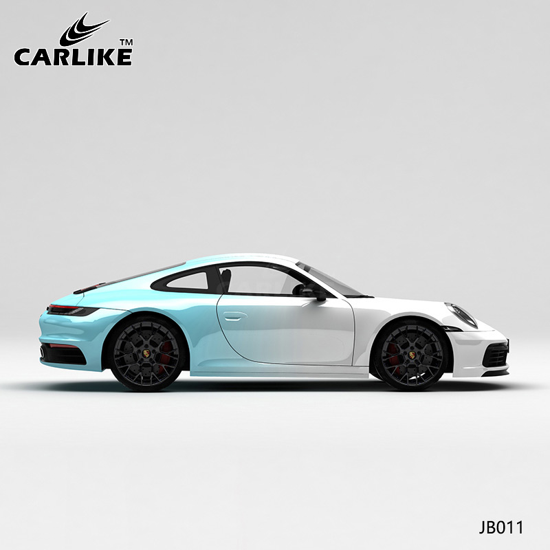 CARLIKE卡莱克™CL-JB-011保时捷白蓝渐变全车改色