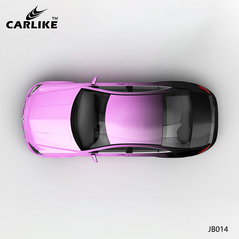 CARLIKE卡莱克™CL-JB-014奔驰冰玫粉变黑车身贴膜