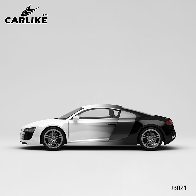 CARLIKE卡莱克™CL-JB-021奥迪黑白渐变整车贴膜