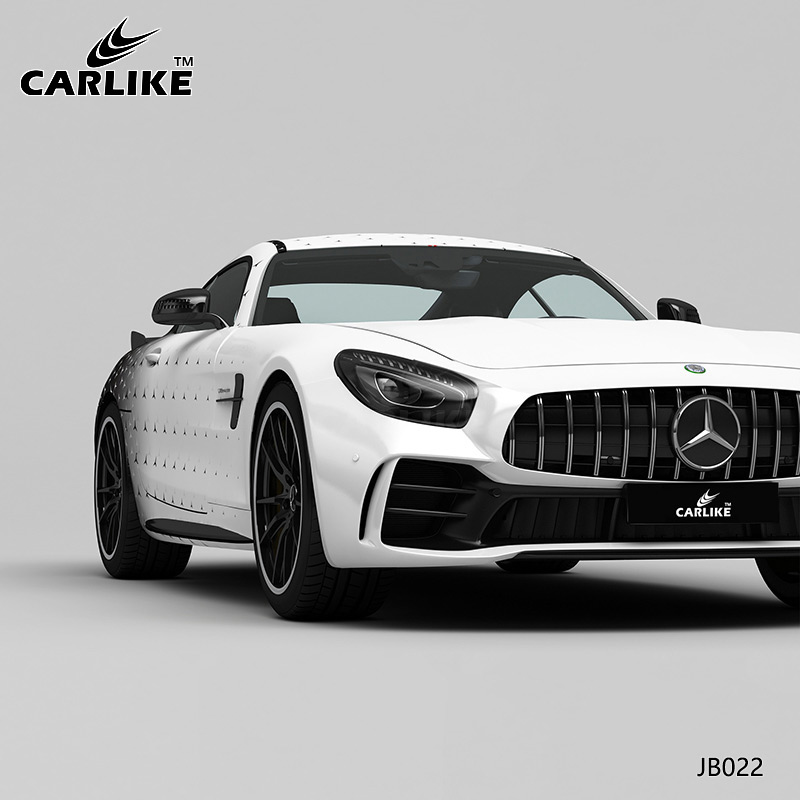 CARLIKE卡莱克™CL-JB-022奔驰黑白星标渐变全车改色